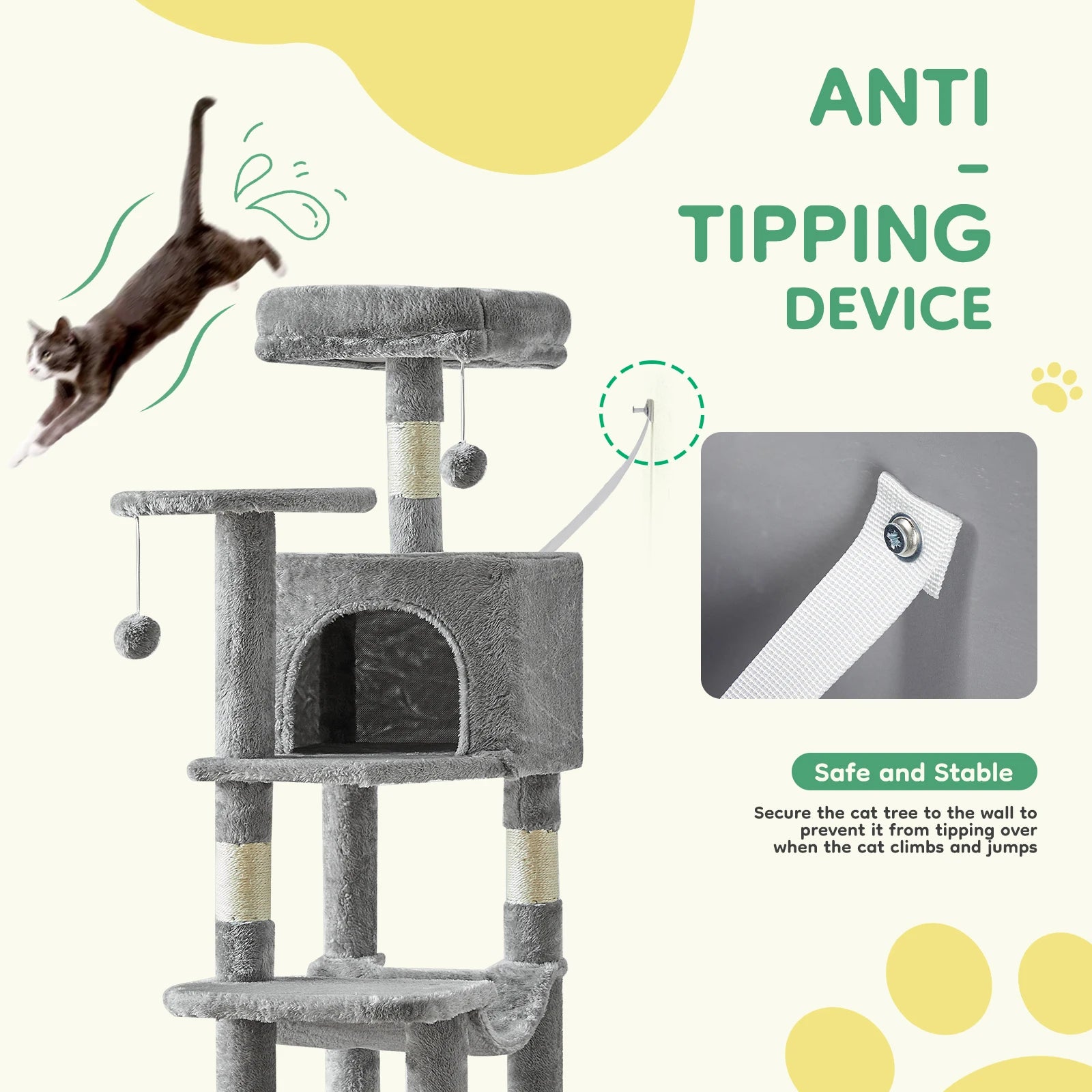 Pawfection 44-inch Cat Tree