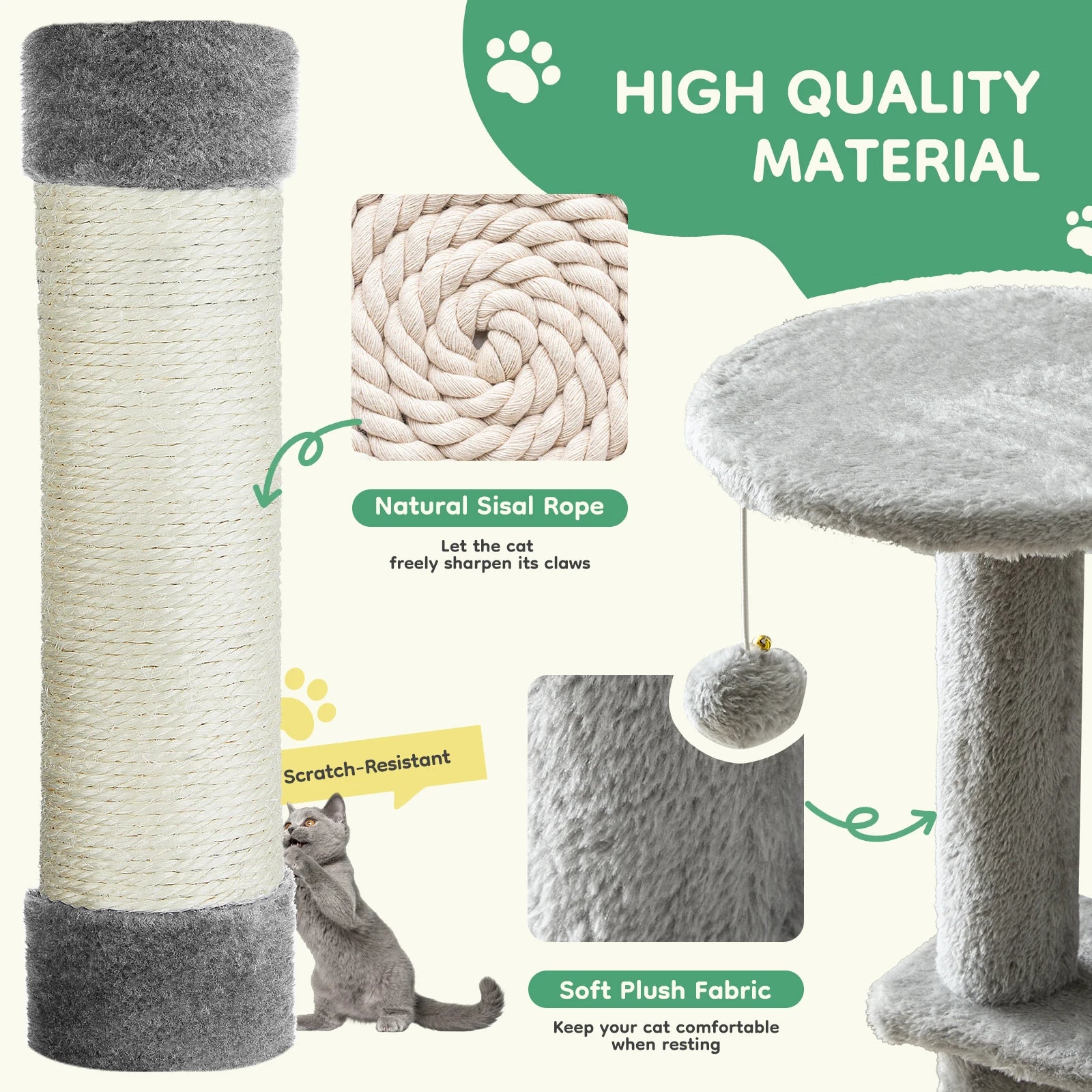 Pawfection 44-inch Cat Tree